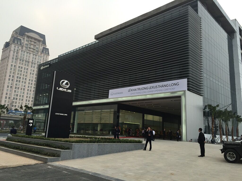 Lexus 4S Display Hall in Vietnam